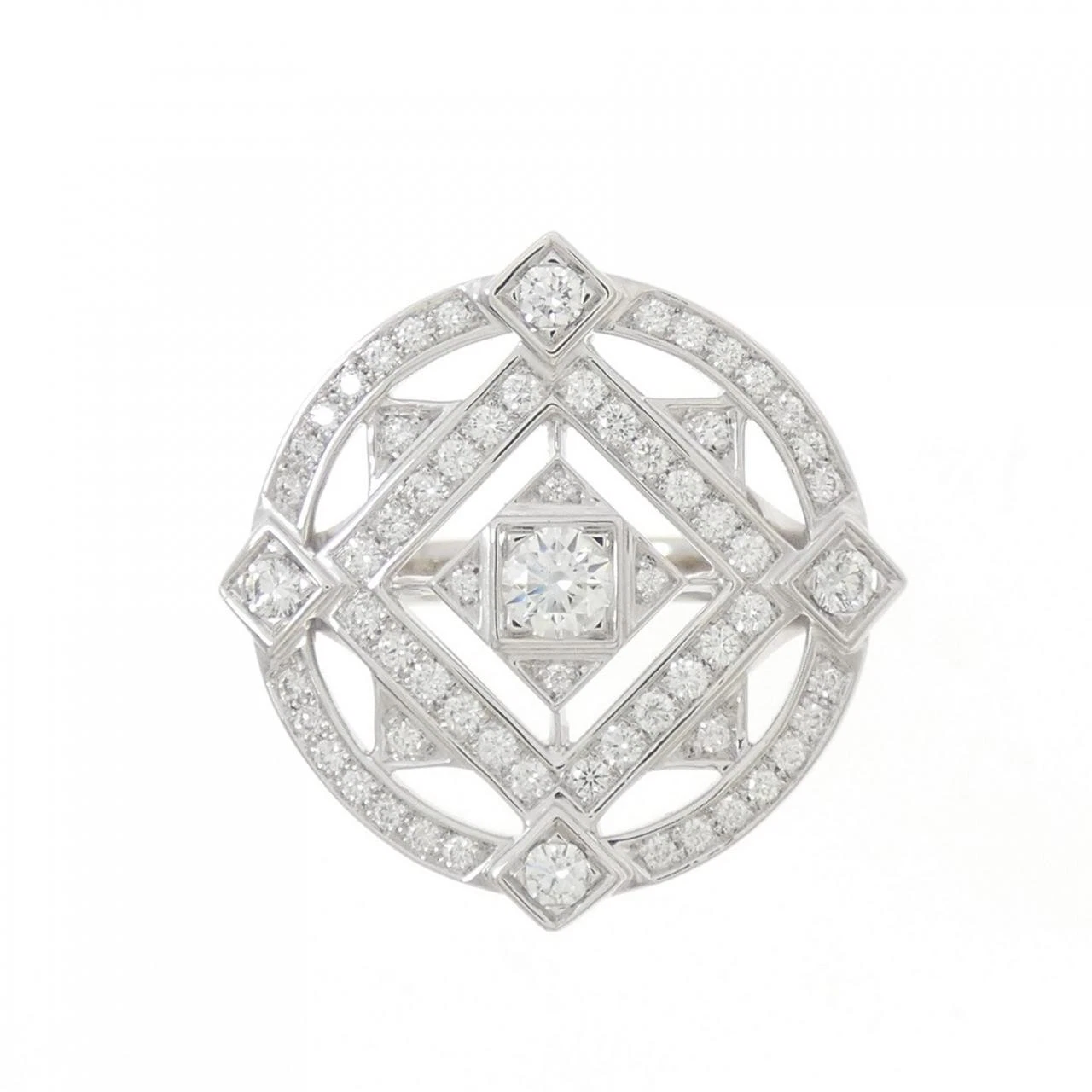 Autentico anello con corona Cartier India Mysterie #270 004 019 2083