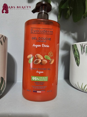 Evoluderm Gel Douche Cremeux Argan Creamy Shower Gel Argan 1000ml