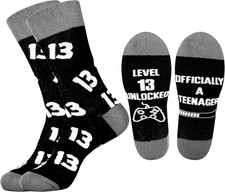 Fun Novelty Socks for Men  Boys - Cotton Comfort Stocking Birthday Gift for Him