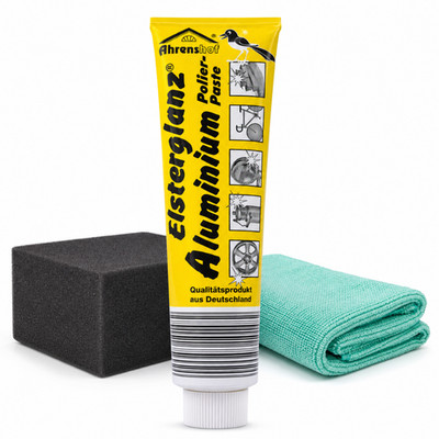 Elsterglanz Aluminium Polierpaste 150 ml Set   Alu Politur & Aluminiumreiniger