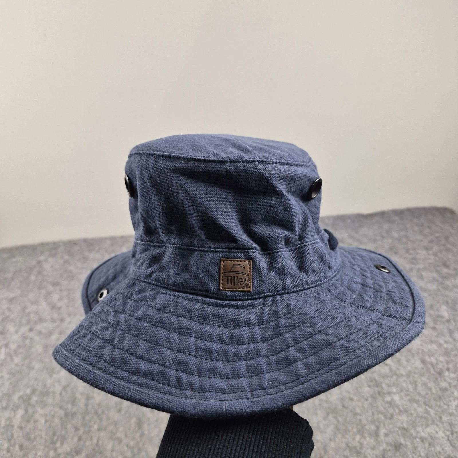 Tilley Hat Size 7 Blue T3 Wanderer Bucket Sun Bush Outdoor Hiking Walking