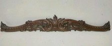 Antico Fregio  Decorazione   In Legno Intagliato a mano '800