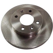 Disc Brake Rotor For 2003-2005 Hyundai Accent Front Left or Right Solid 1 Pc