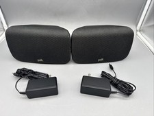 Polk Audio SR1 Rear Surround Speakers (Right & Left) W/ AC Adapters