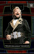 2022 Panini Select WWE Red & Blue #88 Million Dollar Man Ted Debiase card