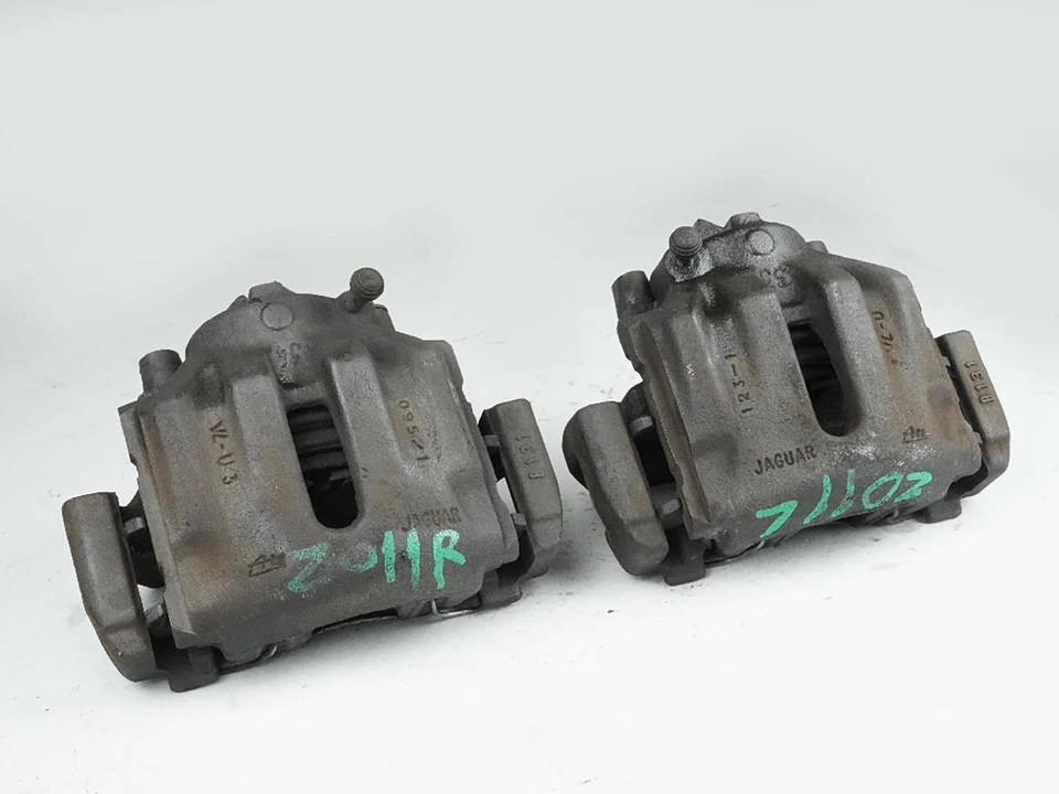 00-03 Jaguar Xjr X308 Pinza Freno Parada Delantera Izquierda Derecha Lh Rh Juego De 2 OEM Foto 3 de 4