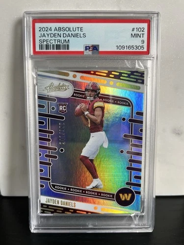 2024 Panini Absolute Jayden Daniels Spectrum /350 #102 (RC)