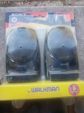 Sony active speaker system for Walkman (NOS, 1995) 1.2 W - SRS-A11
