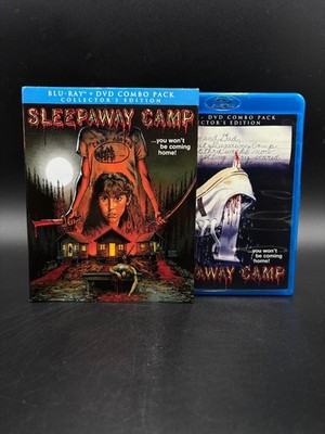Sleepaway Camp 1983 Blu-ray + DVD w/ slipcover Scream Factory, Felissa Rose