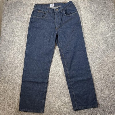 Tyndale Jeans Mens 32x30.5 Blue Flame Resistant FR Made in USA Indura I230T
