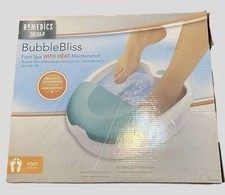 Bubblebliss Foot Spa With Heat New Homedica Thera-P Sealed