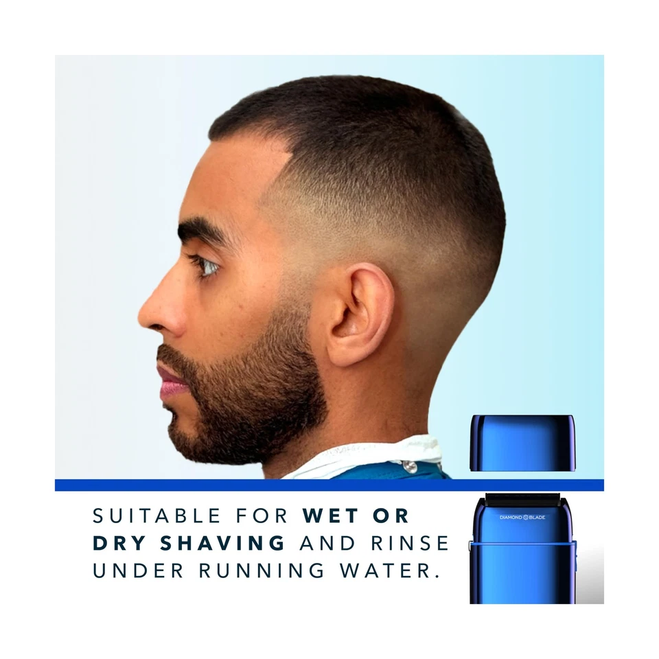 Afeitadora de láminas Blade & Stone PS501 para hombre – afeitadora inalámbrica de doble lámina... Fas Foto 4 de 4