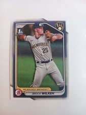 2024 Bowman - Prospects #BP-86 Brock Wilken (RC) Milwaukee Brewers