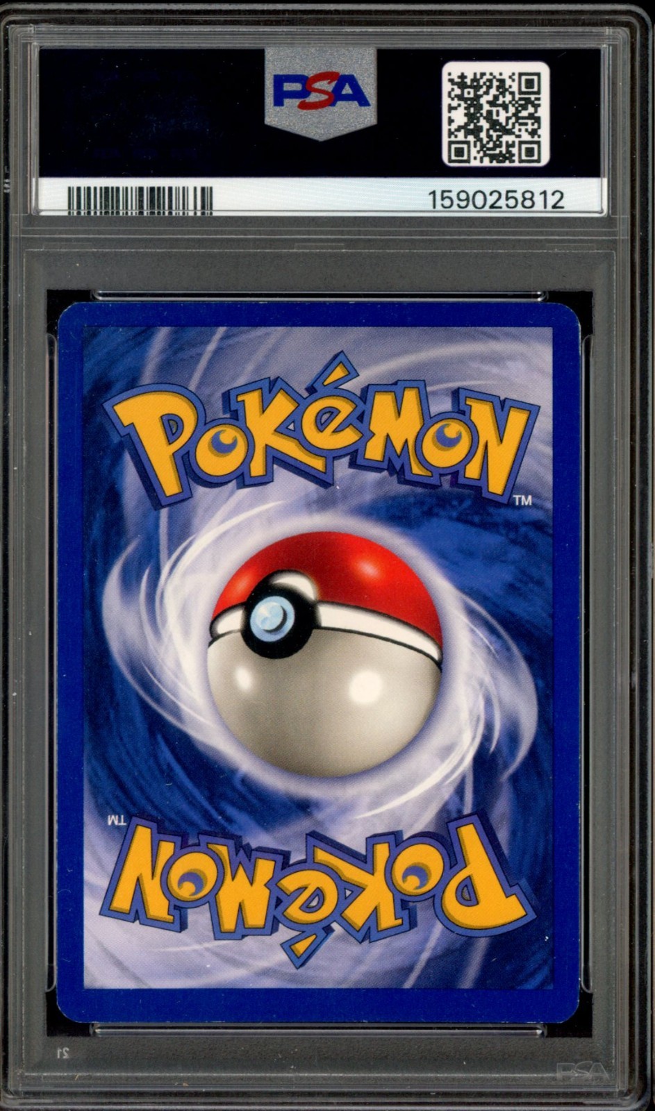 1999 Pokemon Game #4 Charizard Holo PSA 6 EX-MT view 2