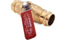 Legend Valve Plug Fits Pipe Size: 3/4 in 100 psi Pressure Plastic - 25 pack