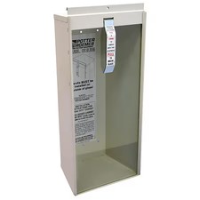 Econ 9751-Ic Fire Extinguisher Cabinet, Surface Mount, 19 In Height, 6 Lb
