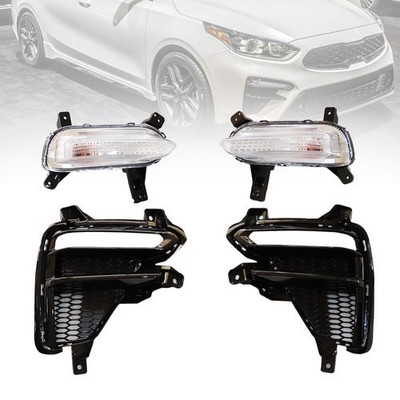 For Kia Forte 2019 2020 Front Bumper Fog light Both Driver+Passenger Side L+R US