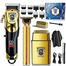 Wahl Professional Hair Cut Machine Barber Salon Cutting Trimmer Clipper Kit Set