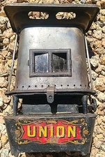 Antique Union Kerosene Sad Iron Heater - Stove Burner - Made In Gardner, Mass.