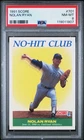 1991 Score Nolan Ryan #701 PSA 8 NM-MT HOF Texas Rangers