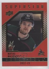 2022-23 Upper Deck Series 2 Honor Roll Red Rainbow Matias Maccelli #HR60 07wf