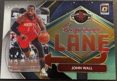 2020-21 Panini Donruss Optic Express Lane John Wall #16 Houston Rocket Card! A39