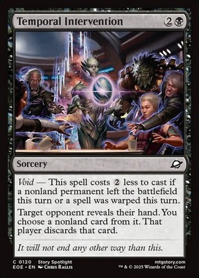 Temporal Intervention (120) Edge of Eternities EOE MTG Magic