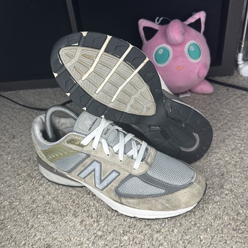 New Balance 990v5 Gray GC990GL5 Sneakers Men’s Size 6 ~ Women’s Size 7.5 - Picture 3 of 8