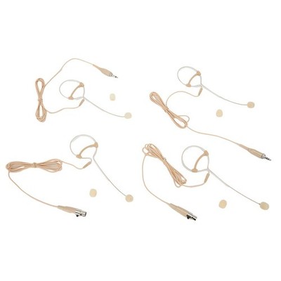 Klar und Transparent Audio mit Beige Einzel Ohrbügel Headset Mikrofon
