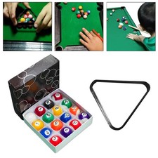Set completo di 16 mini palle da biliardo per sport ricreativi