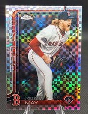 2025 Topps Chrome Update Series - Dustin May #USC80 X-Fractor