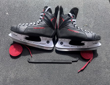 Tempish Detroit Tour GX Ice Hockey Skates UK 9 Black/Red Classic