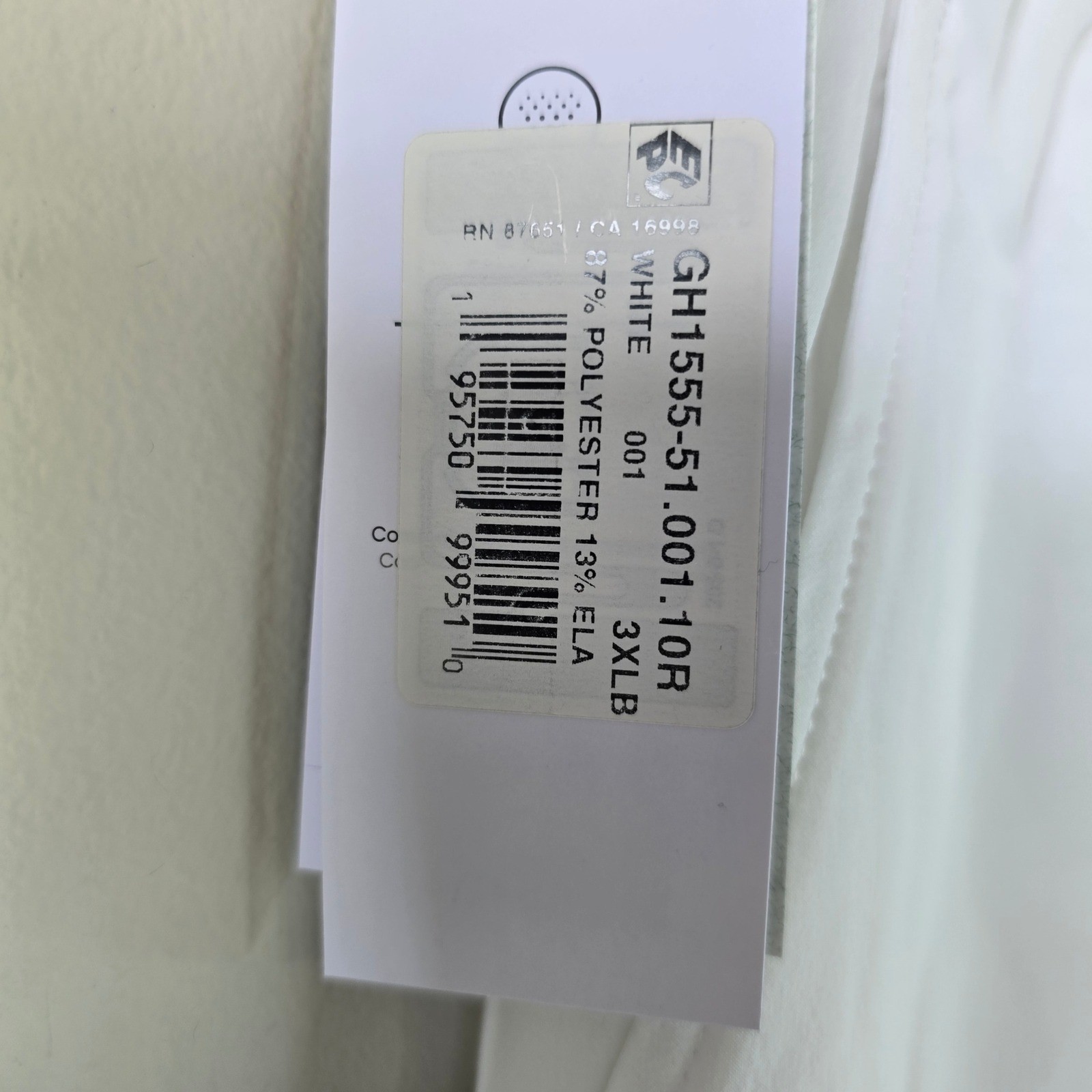 Lacoste Sport Mens White Tennis Shorts Regular Fit 3XLB GH1555-51 NWT thumbnail 8