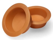 1.5oz Silicone Cup Orange Bearded Dragon Crested Gecko Reptile Lizard Snake b...