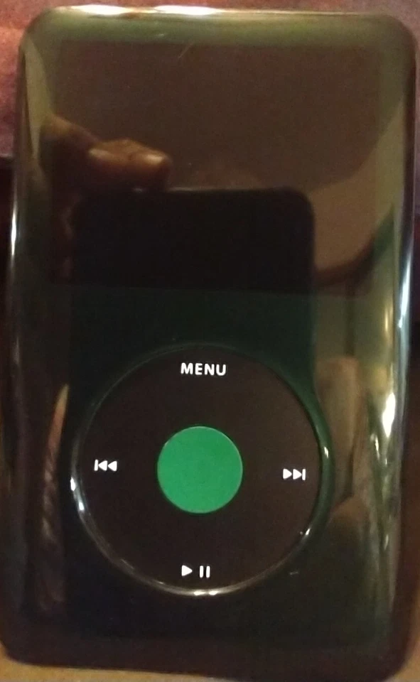 Funda de plástico transparente ahumado para Apple iPod Video Classic 6ta o 7ma generación Foto 2 de 3