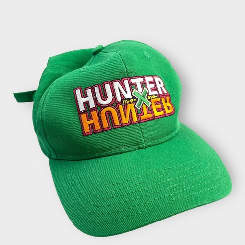 Hunter X Hunter Green Baseball Hat Cap Anime Manga Adjustable Buckle Closure