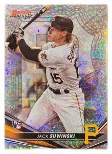 Jack Suwinski 2022 Bowman's Best RC Rookie Mini Diamond Refractor /299 Pirates
