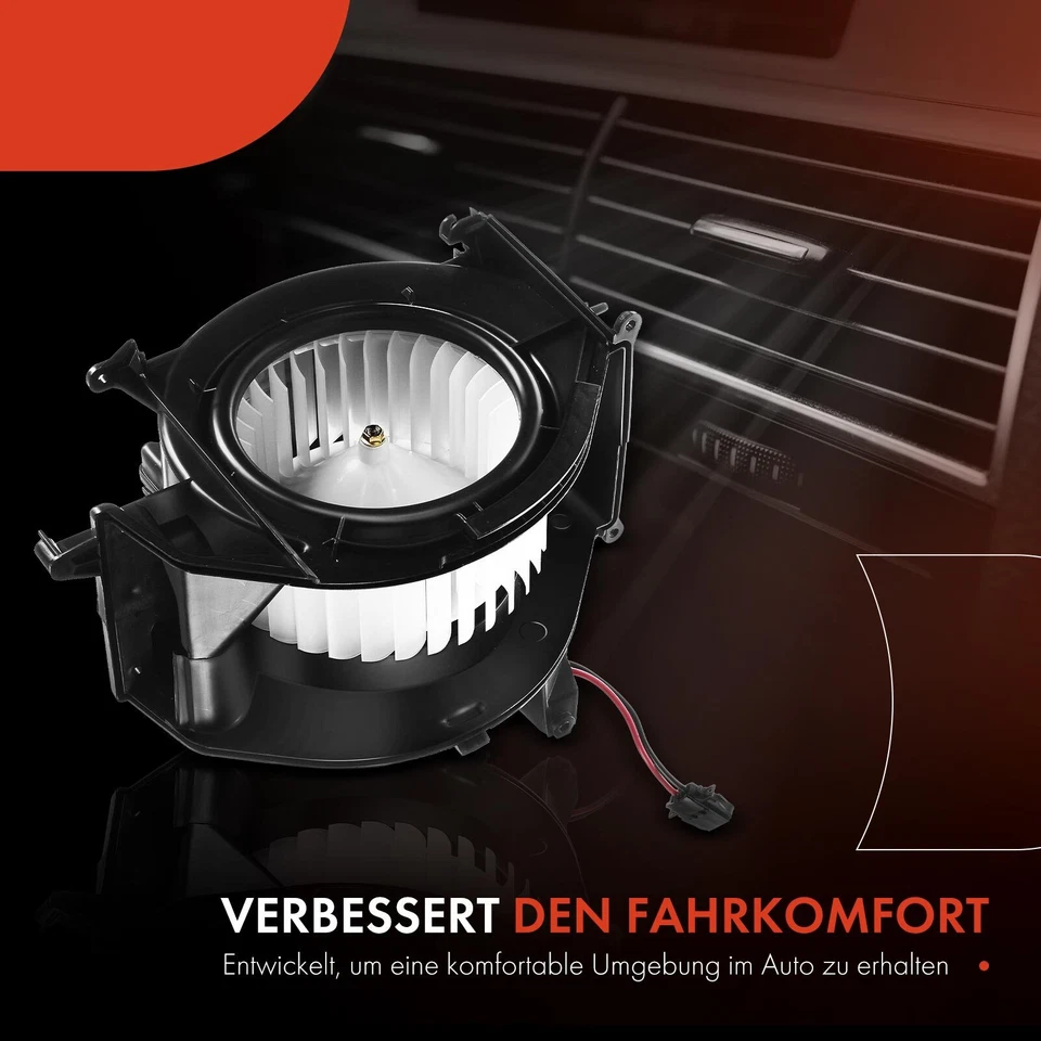 Gebläsemotor+Gebläseregler Vorne für Audi A6 4F2 A6 Allroad 4FH A6 Avant 4F5 - Bild 4 von 4