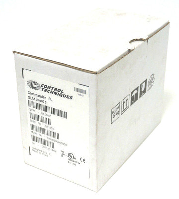 NEW CONTROL TECHNIQUES SLA1200075 COMMANDER SL DRIVE 