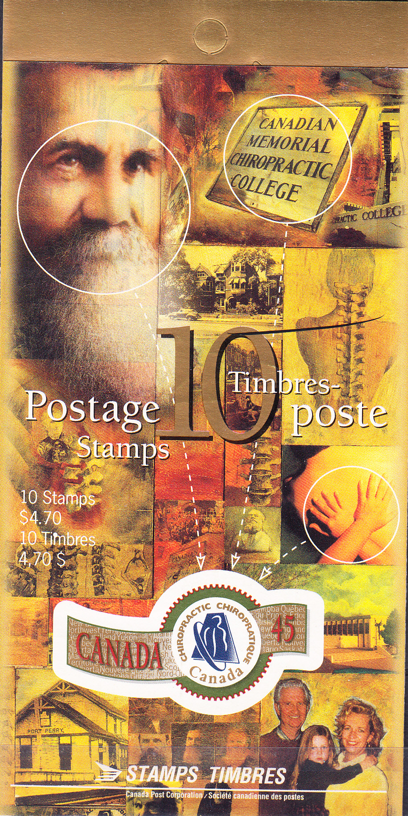 W CANADA 1569ii bk GREETINGS CHIRO LABELS BOOKLET | eBay