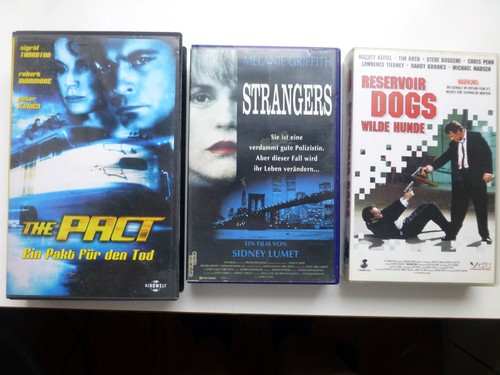 Konvolut Action & Thriller, 199er, VHS, 18 Filme, lesen