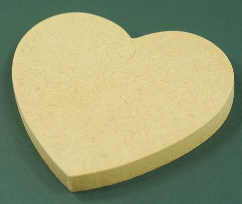 10 MDF HEART SHAPES - Ready to decorate-No burn-Toy box-Wedding-Home decor-Craft - Picture 4 of 7