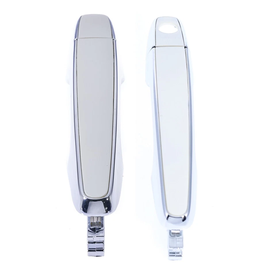 2pc Front Left & Right Outer Door Handle Chrome For Holden Commodore VE WM 06-13 - Image 3 of 4