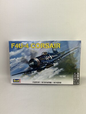 Revell F4U-4 Corsair Model Airplane Plastic Kit 1:48 Scale 85-5248 New Sealed