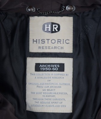 HISTORIC RESEARCH Womens Goose Down Jacket L Puffer Quilted Bomber  