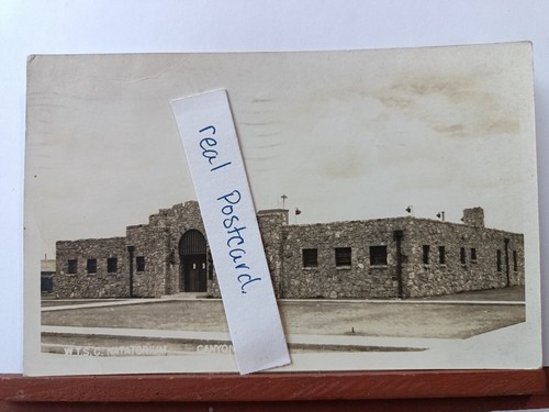RPPC. W.T.S.C. Natatorium. Canyon, Texas. PMK 1940 (N16) - Bild 2 von 7