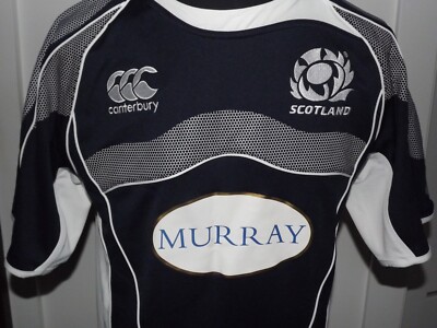 2007-08 Scotland Home NEW Rugby (M) Shirt Jersey Trikot Camiseta
