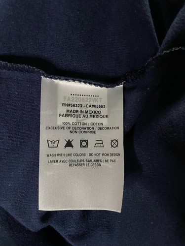 Nike NBA Denver Nuggets Courtside Max90 Navy Blau Langarm Herren Gr. XS NEU - Bild 7 von 10