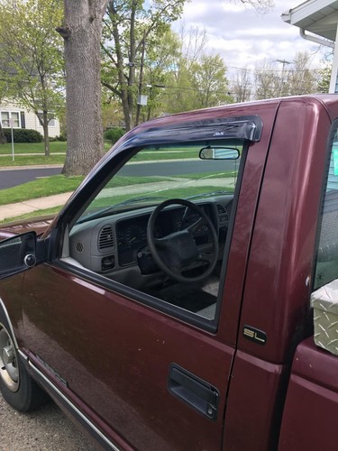 AVS Rain Guards Vent Visors Shade for 88-98 Chevy & GMC C1500 K1500 OBS 2 Door - Picture 8 of 9