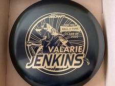 Discraft TI Challenger Valarie Jenkins Hall of Fame Disc Black/Gold Stamp 173-4g